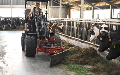 Op onze boerderij werkt de hele familie parttime samen